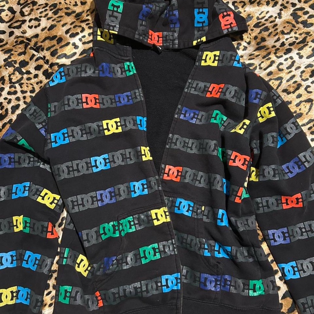 DC Multicolor Logo Hoodie